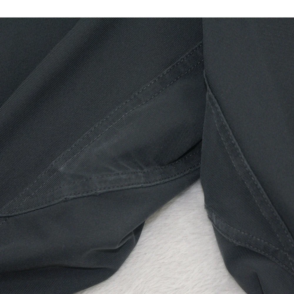 Lululemon Commission Pant Slim Black Warpstreme Mens 38x30 Trousers Team Issued